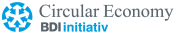 Logo des TecPart-Netzwerkpartners BDI-Initiative Circular Economy